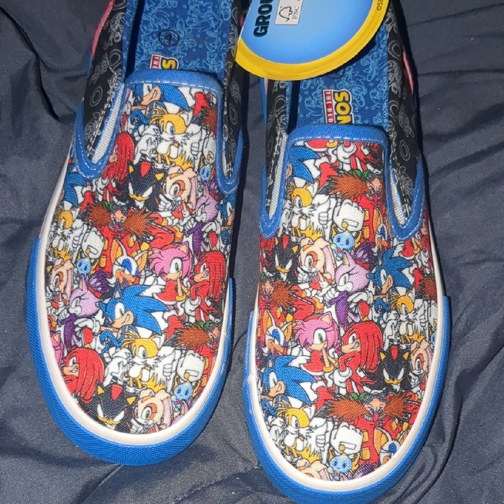 Colorful Cartoon Character Kids Sneakers